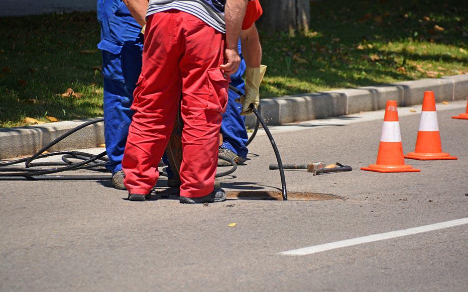 travaux assainissement Romainville